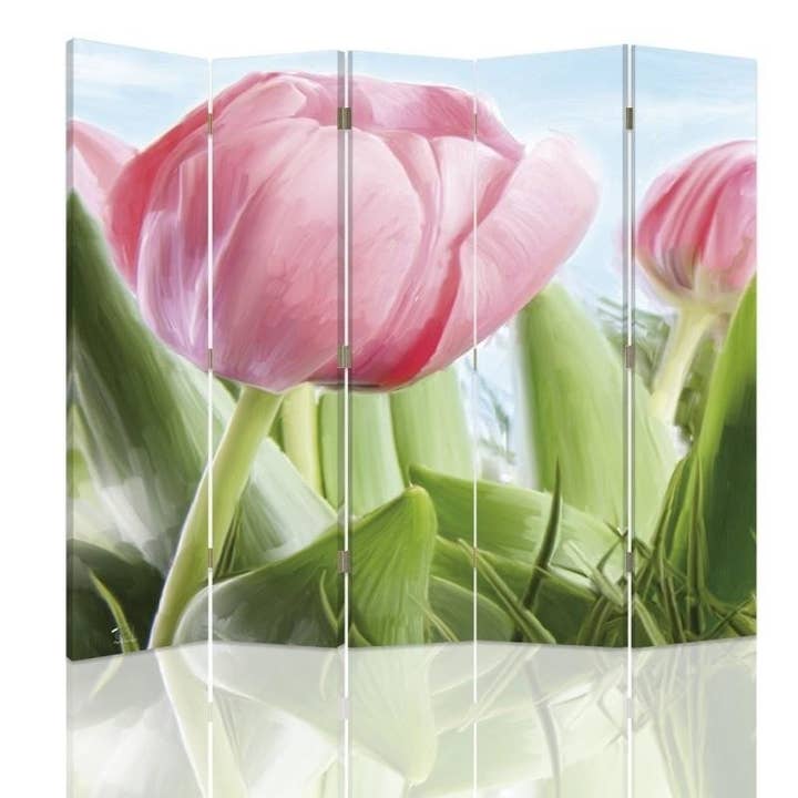 Kamerverdeler, een grote roze tulp 5 stuks voor wholesale door Motivartdesign
