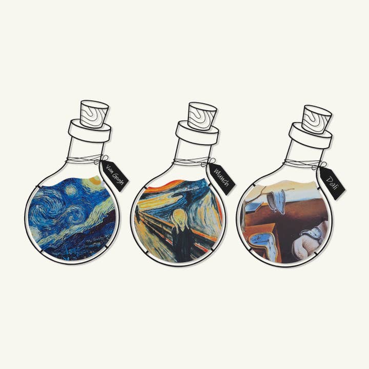 Ensemble de 3 potions d'art pour la vente par NOXART LLC
