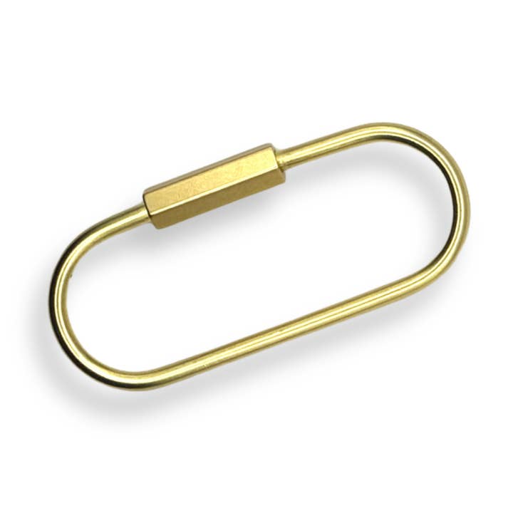 Brass Carabiner for wholesale by Easkey Right
