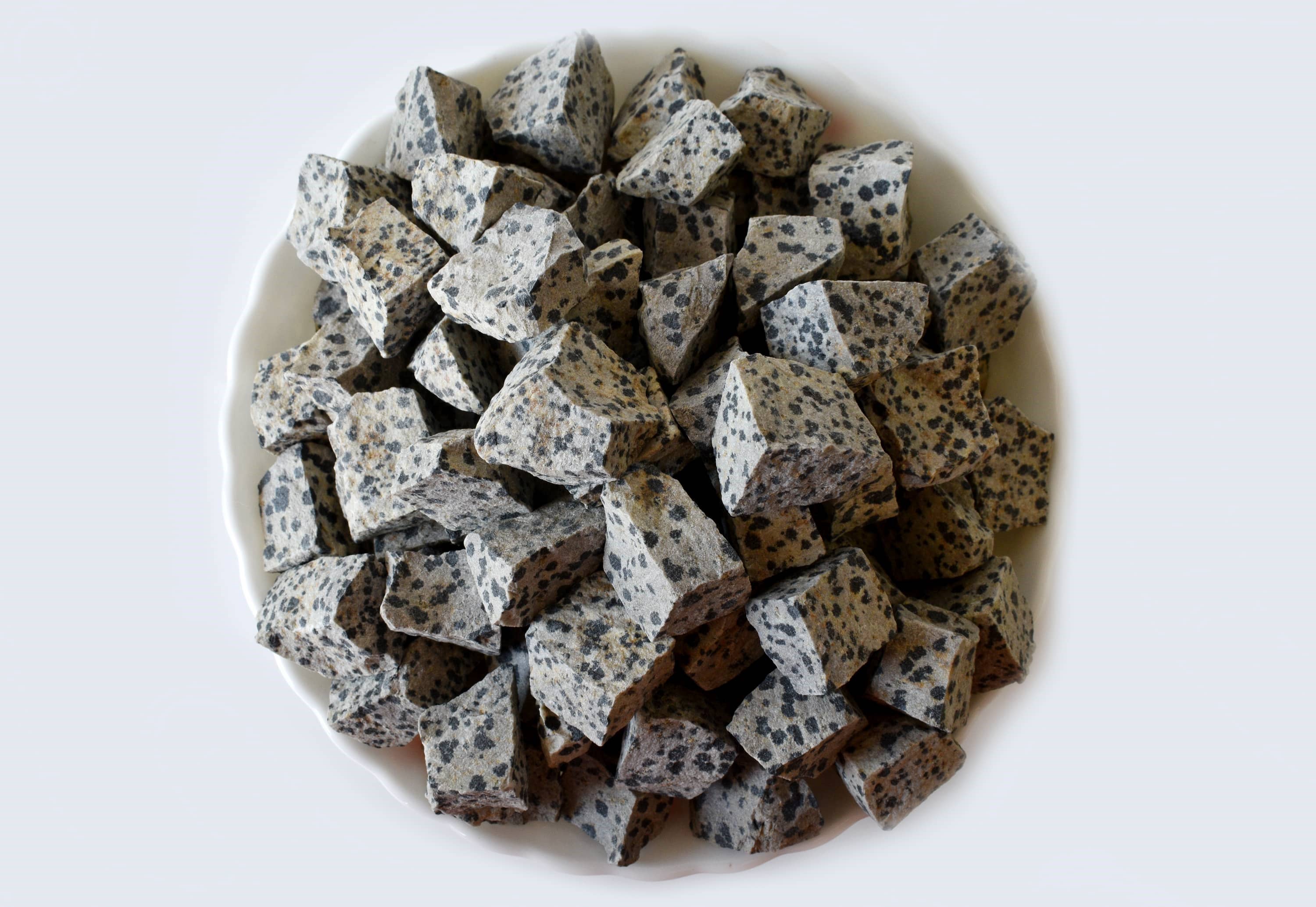 Soothing Crystals - Wholesale Spiritual Stone/Crystal - 500G, 1KG  Rough Gemstone | Dalmatian Jasper | Raw Crystal3