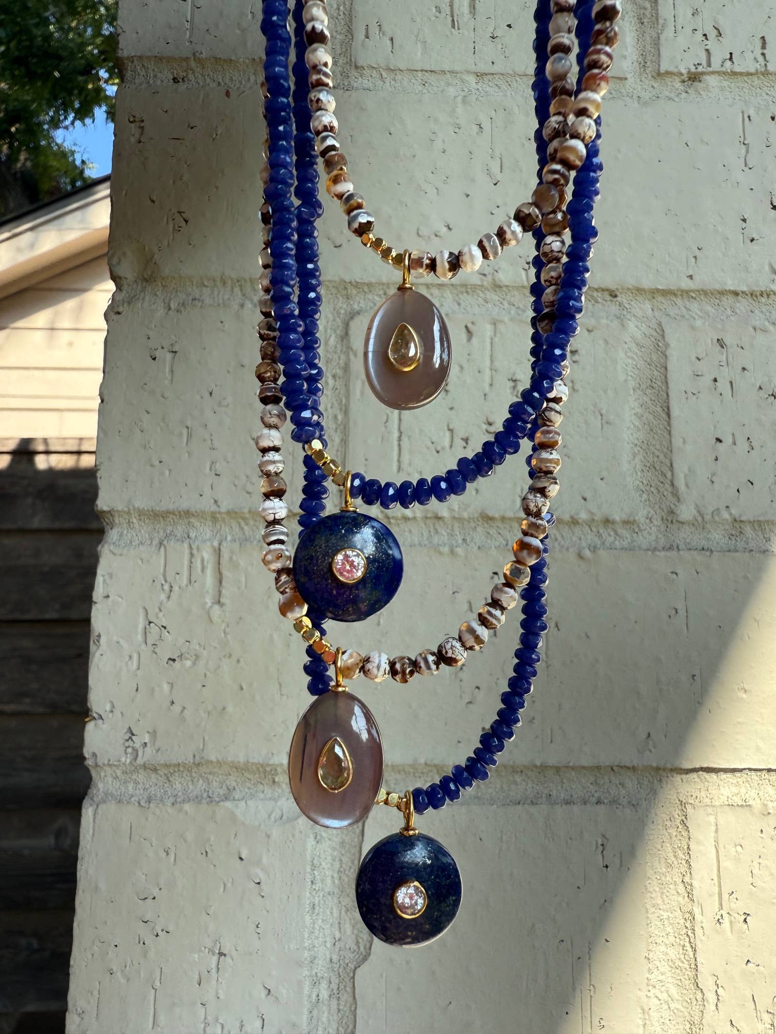 Sonya Renee Jewelry - Wholesale Pendant/Charm Necklace - Midnight Blooms Necklace Collection12