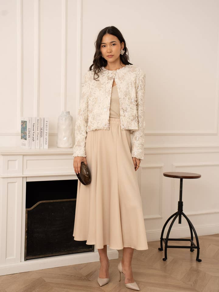 Rosalia Sequin Jacket - CK08380-1 and other Purchase Wholesale sequin jacket. Free Returns & Net 60 Terms on Faire trending on Faire.