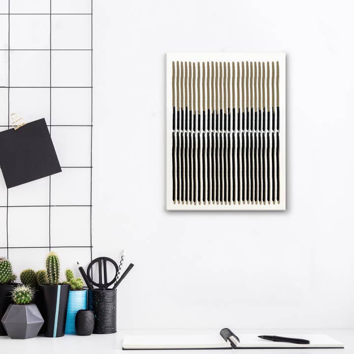 Ready2hangart, Inc. – Großhandel Kunstdruck – Abstrakte neutrale Clii 'Leinwand Wandkunst von ChiChi d_Cor6