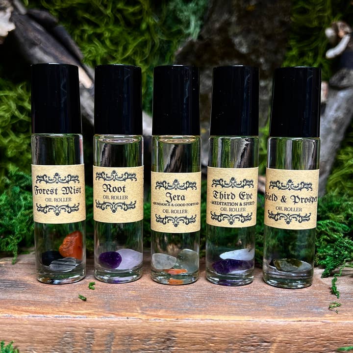 SOVRIN - Wholesale Essential Oil Roll-On - CRYSTAL INFUSED OIL ROLLER - CHOICE OF SCENT