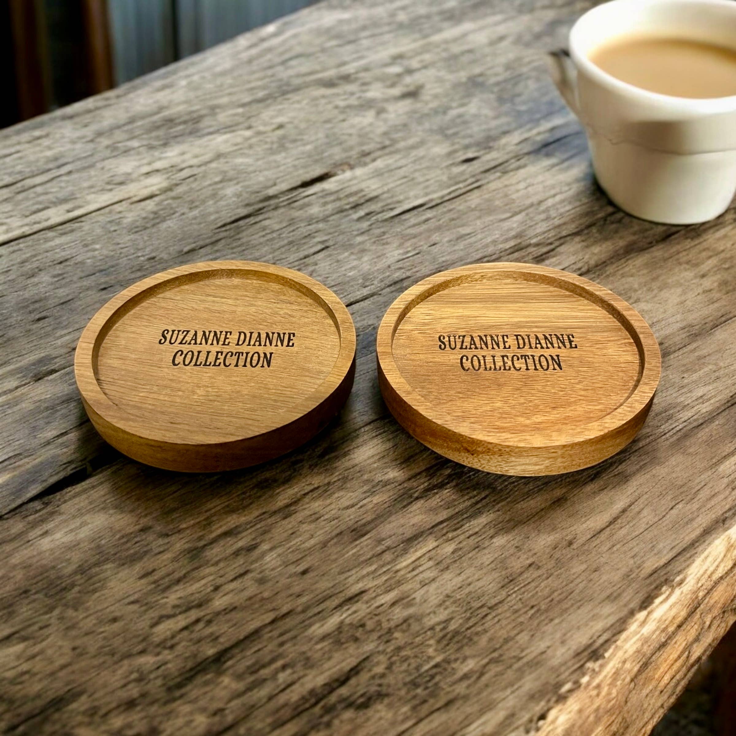 Suzanne Dianne Collection - Wholesale Coasters - SUZANNE DIANNE COLLECTION - ACACIA WOOD COASTERS
5