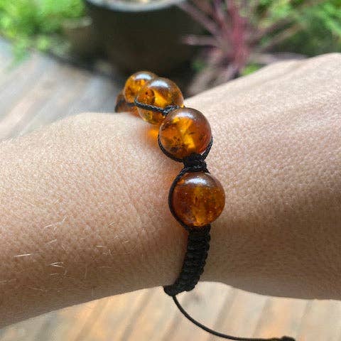Pulsera única de ámbar para hombre para venta al por mayor de Amber House