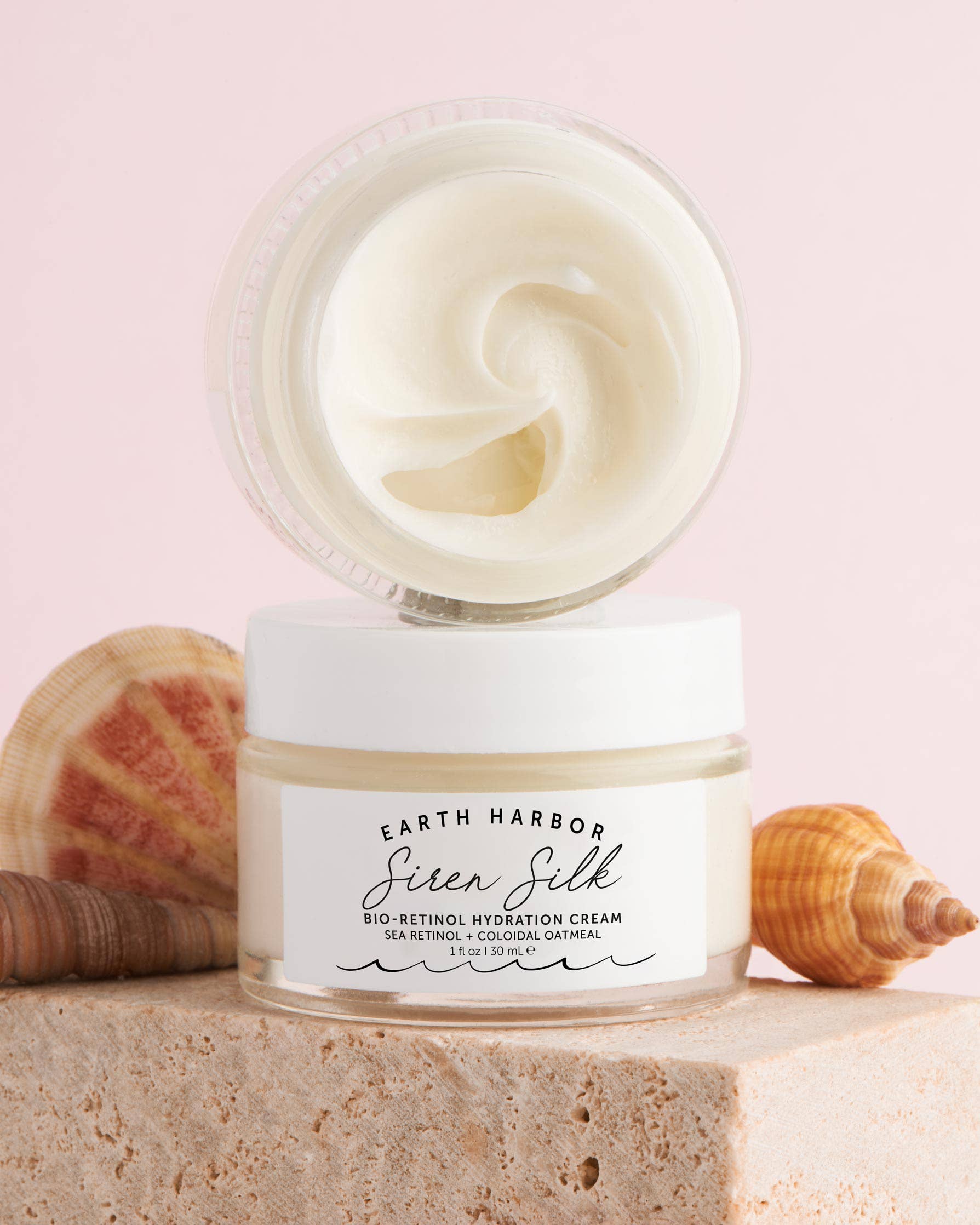 Earth Harbor Naturals - Wholesale Facial Moisturizer - SIREN SILK Bio-Retinol Hydration Cream: Sea Retinol3