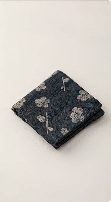 Gohobi （We cover U.S. import duties） - Vente Torchons - Gohobi Serviette de Thé Gongfu en Coton et Lin Teints à la Main4