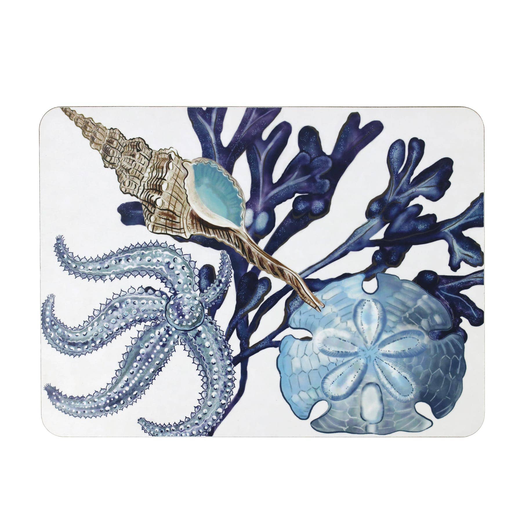 Cream Cornwall – Engroshandel Bordskånere – Beachcomber Bordskånere, sæt med 44