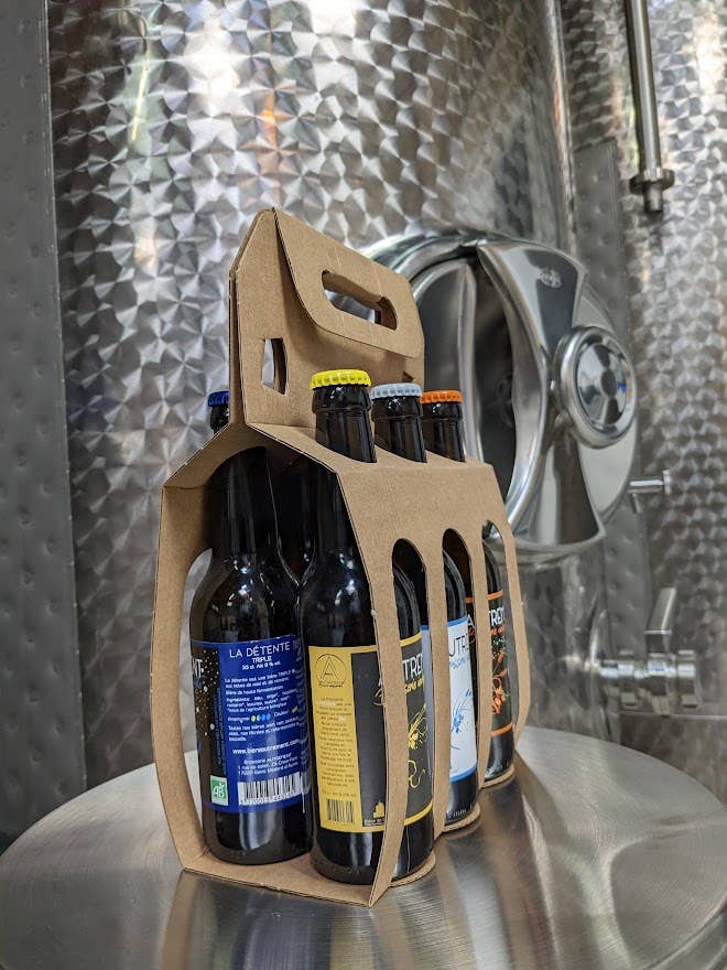 Brasserie Autrement - Wholesale Beer - Six-pack suitcase to give away - 6 33cl organic beers5