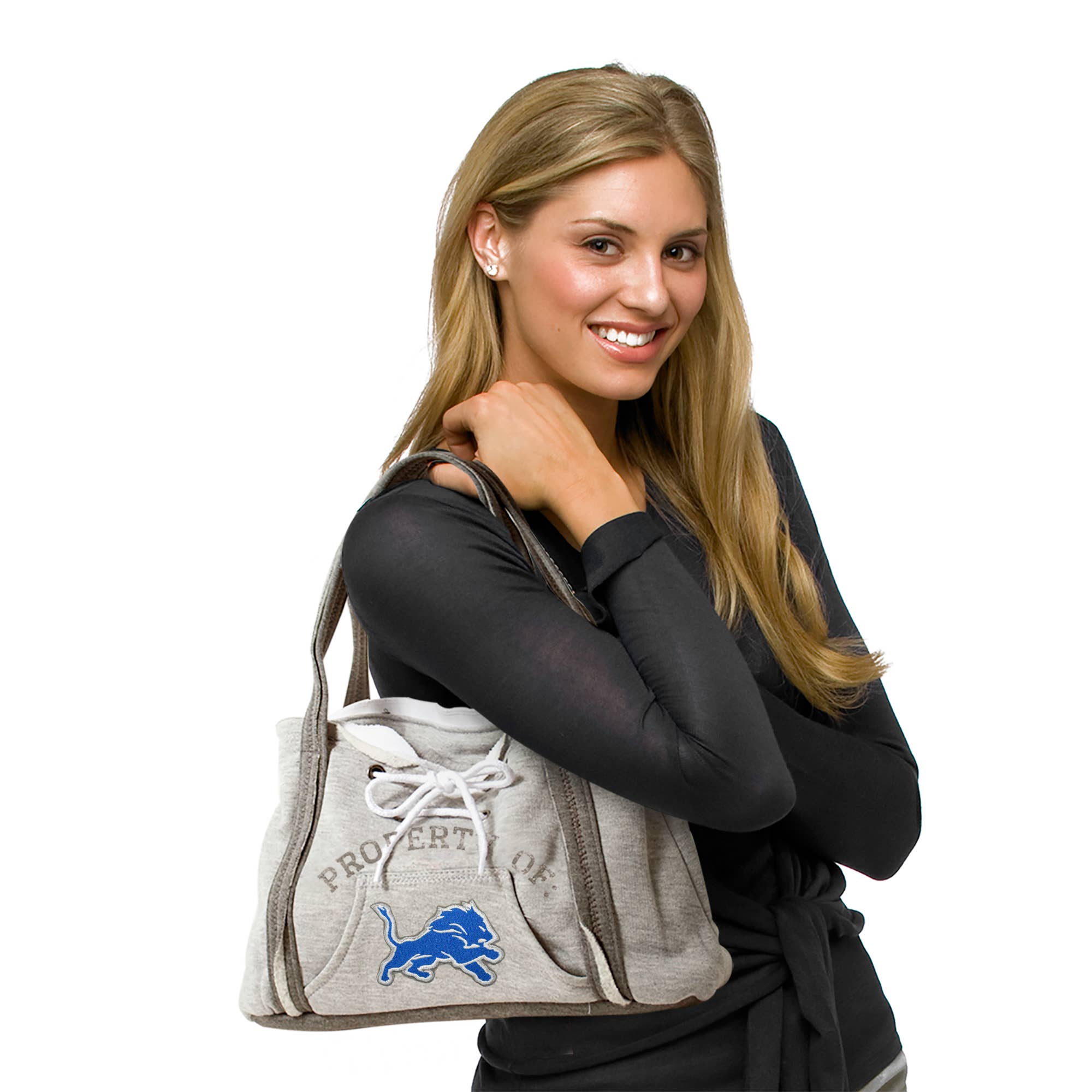 Little Earth Productions - Wholesale Tote Bag - Women's - NFL Detroit Lions Hoodie Purse1