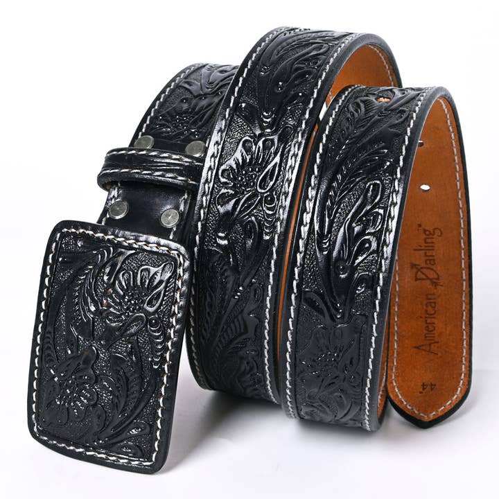 LS Western - Wholesale Belt - Unisex - Genuine American Leather Belt for Men and Women