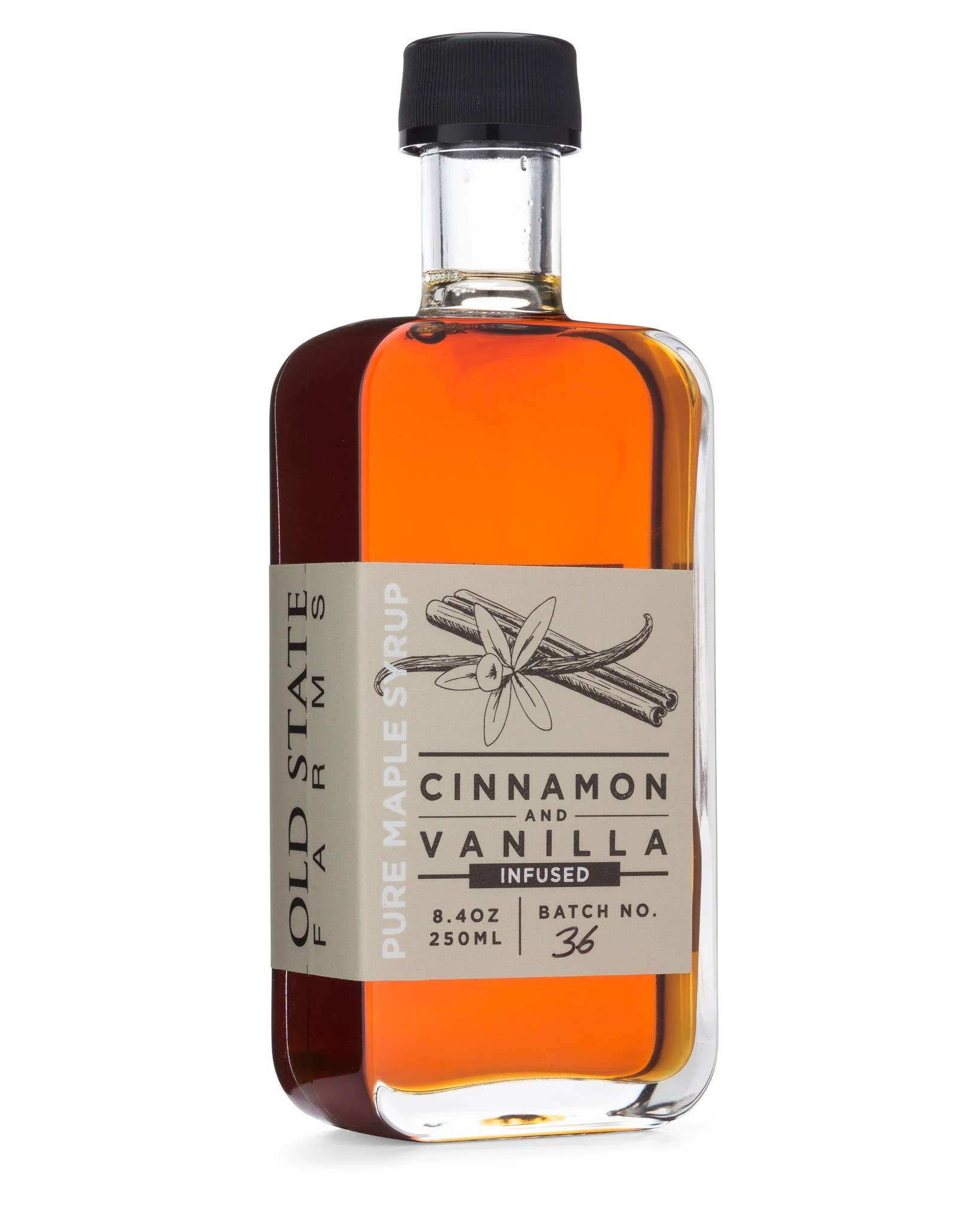 Old State Farms - Vendita all'ingrosso Sciroppi d'acero - 6 Bourbon Botte Invecchiata/6 Cannella Vaniglia Infuso1
