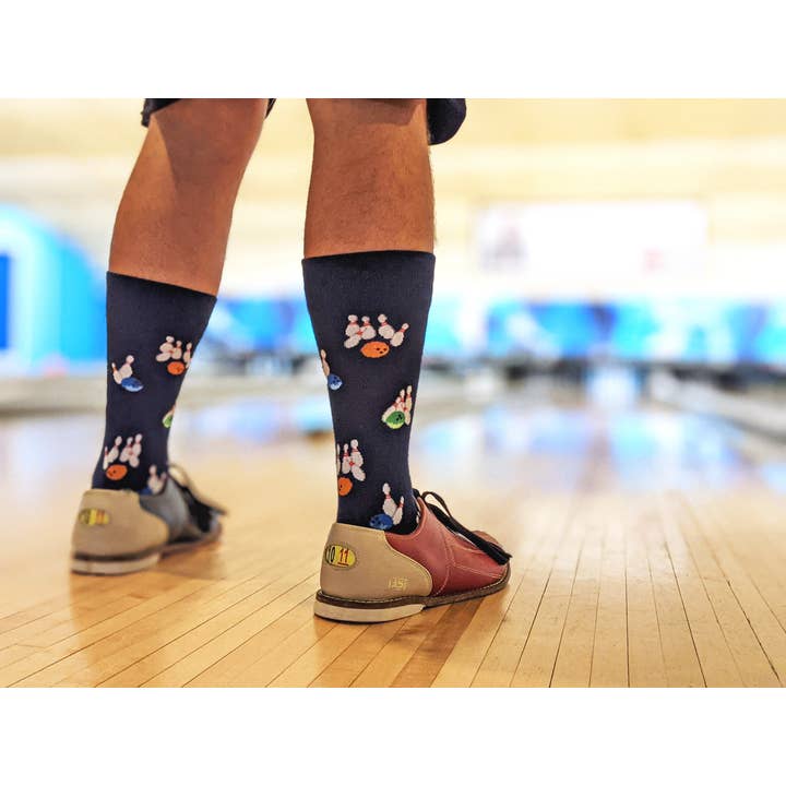 Navy Blazer Bowling Bamboo Men's Crew for wholesale on Faire1