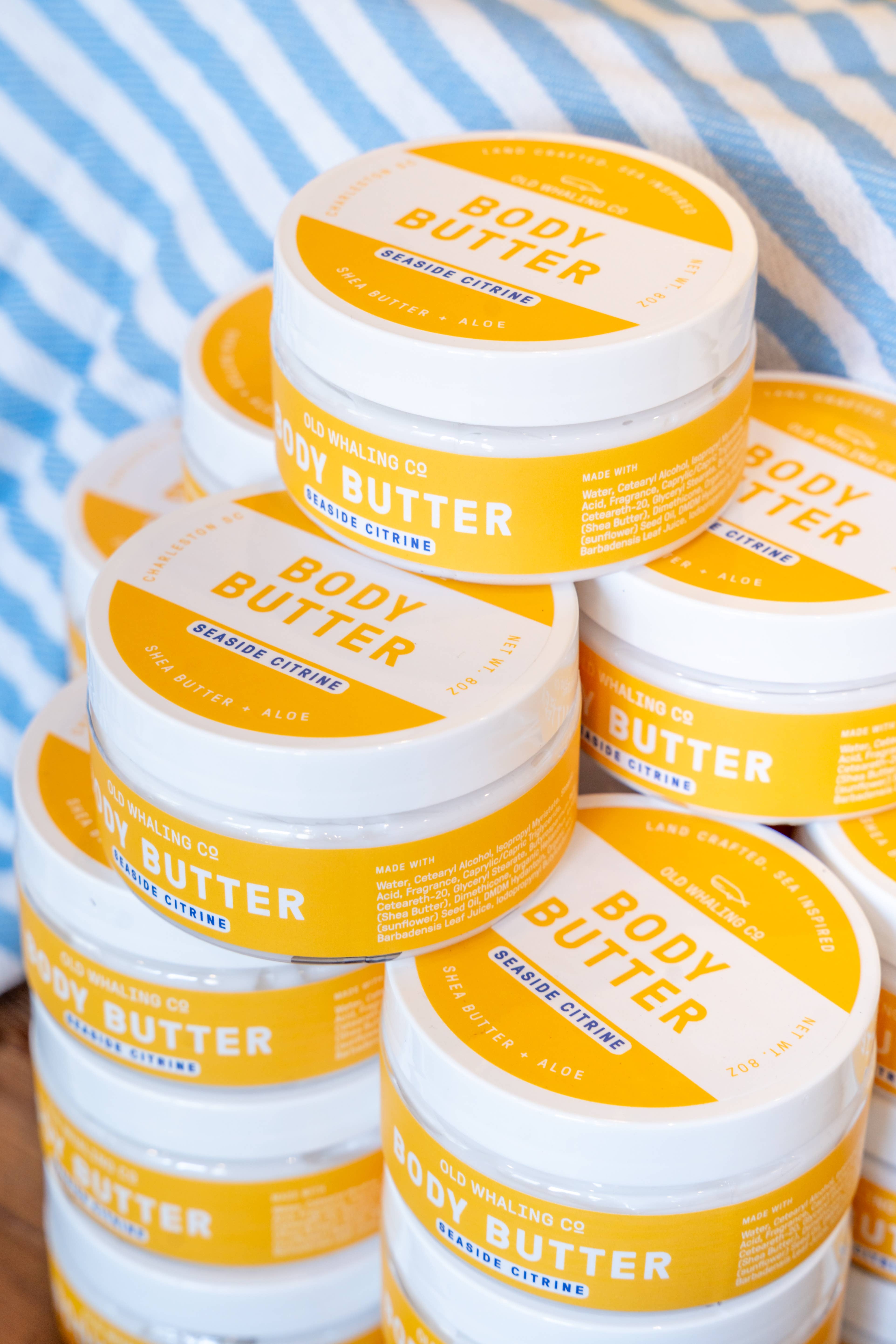 Old Whaling Company - Wholesale Body Balm/Butter - Seaside Citrine® Body Butter (8oz)1