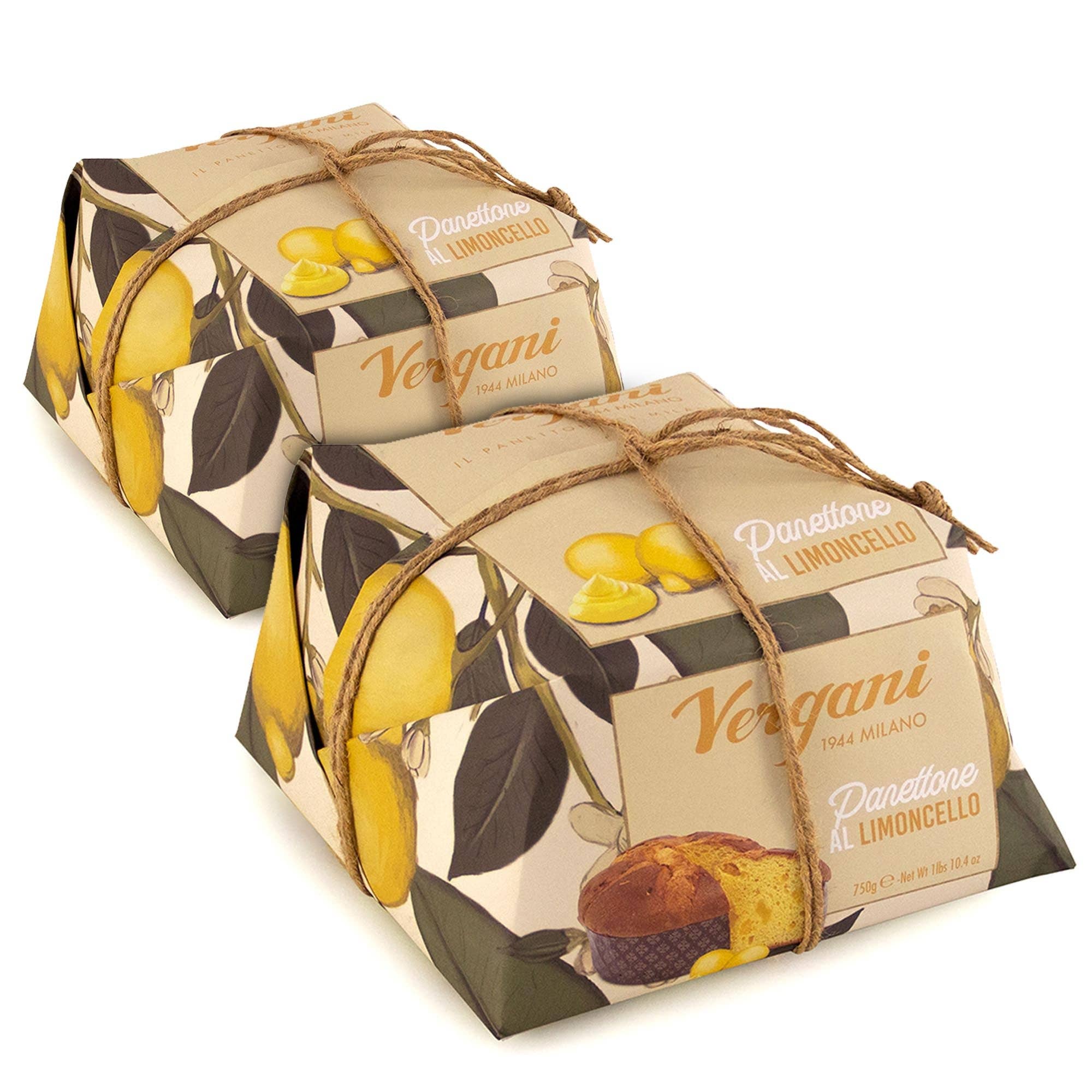 Food To Live - Wholesale Cake - Vergani Limoncello Panettone - 750g (1.65 lb)9