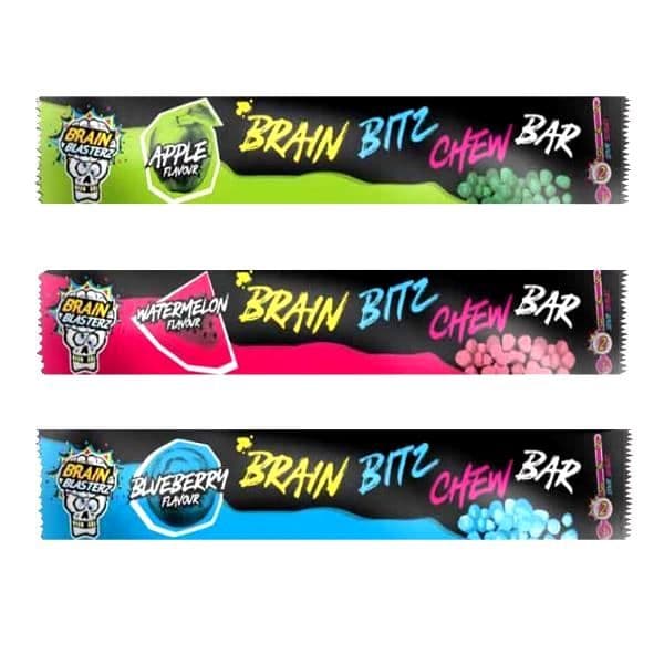 Brain Blasterz Chew Bar 24x20g for wholesale by CANDYLO