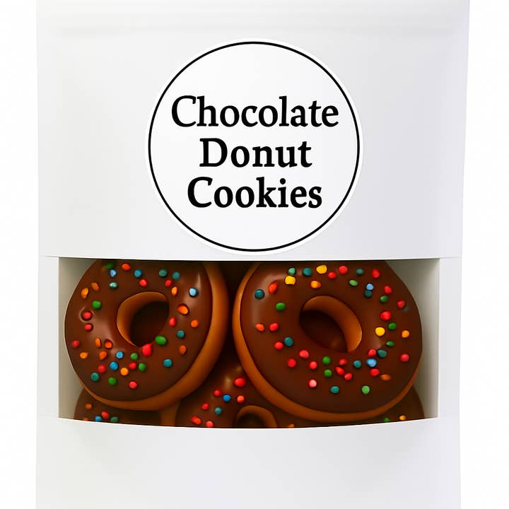 Chocolate Donut Cookies - Indulge with Guilt Free Delight for wholesale by Beautique Goals