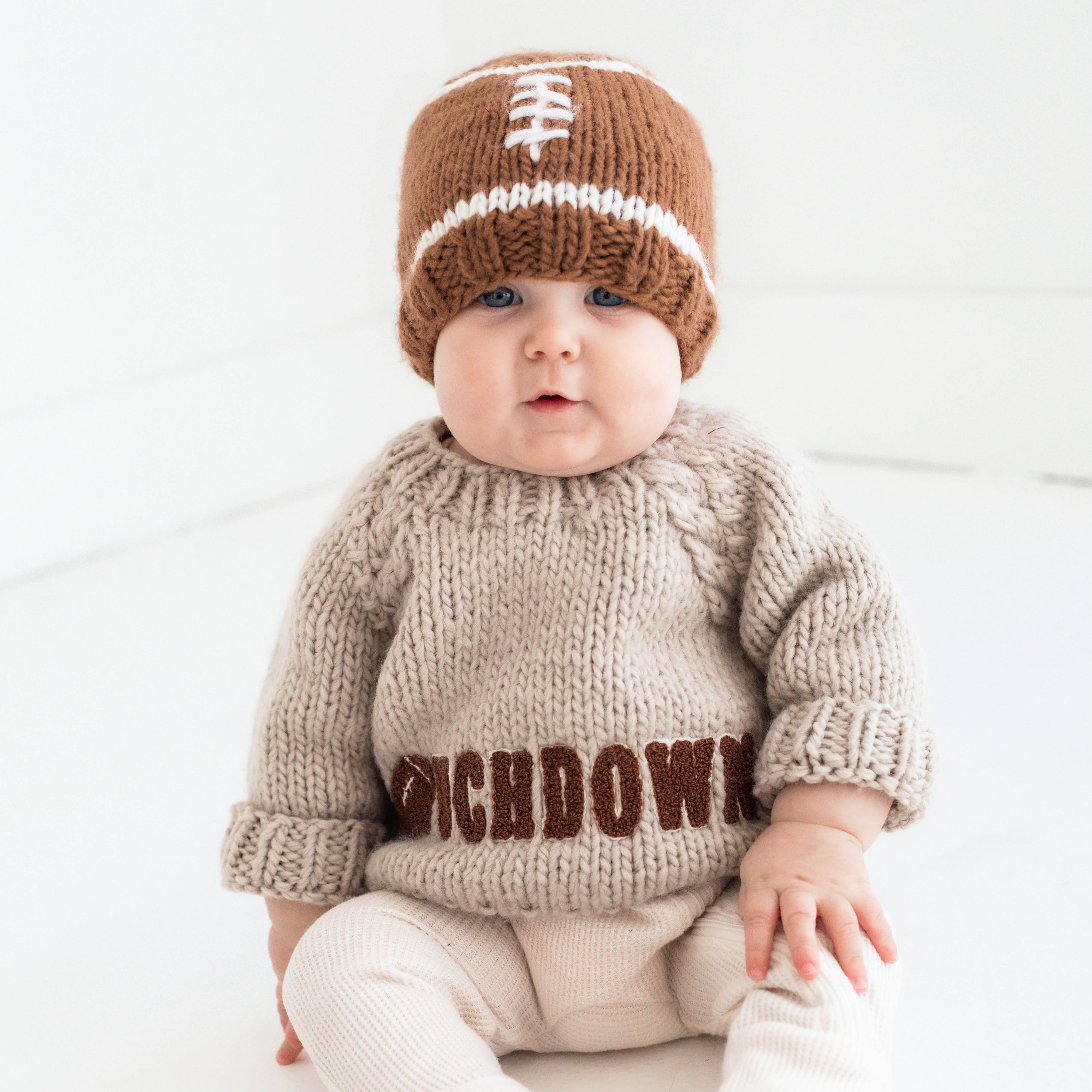 Huggalugs - Wholesale Knit Sweater - Baby - Touchdown Football Sweater for Baby & Toddler4