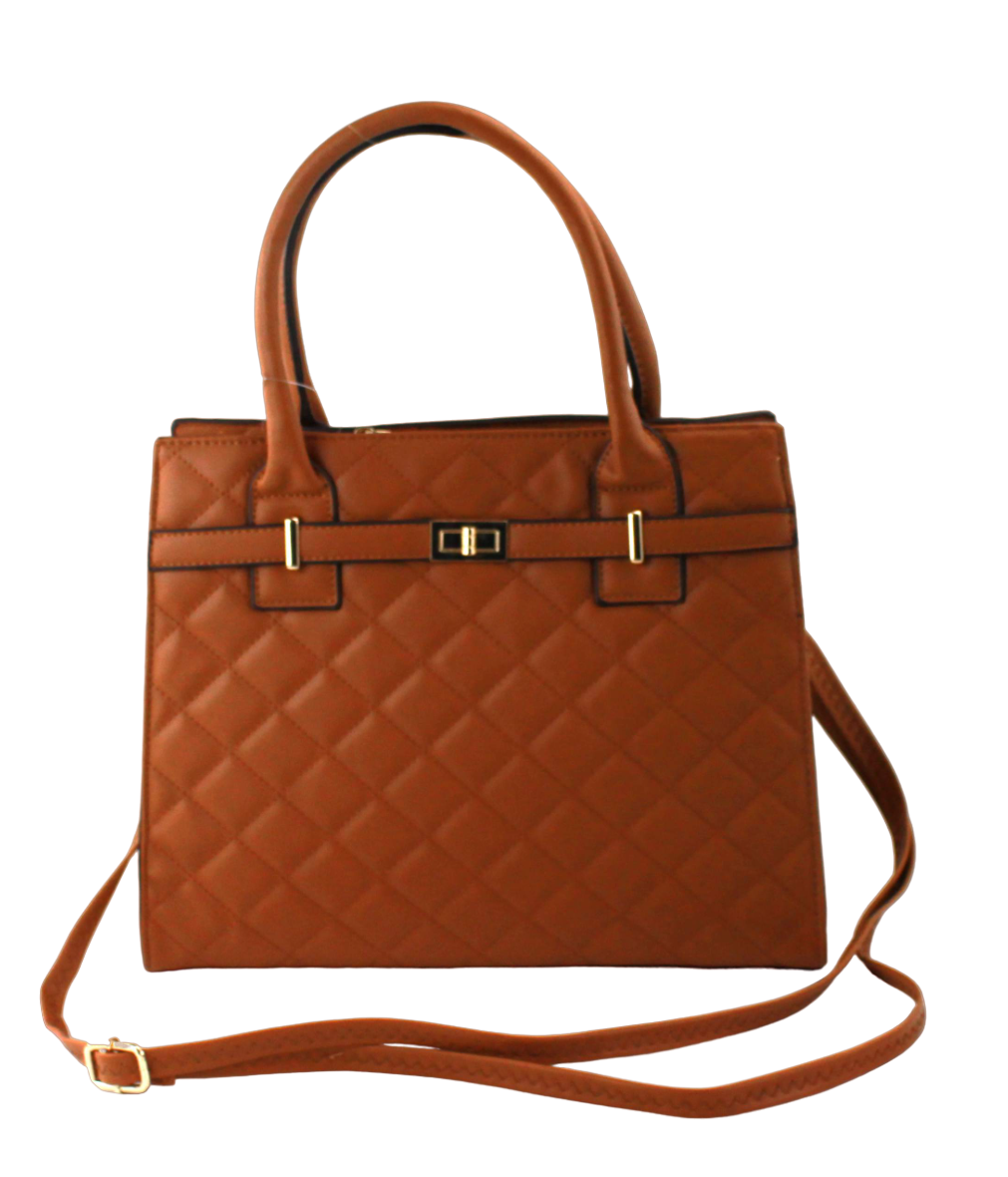 AR New York - Wholesale Tote Bag - Women's - 7876 - Quilted Pattern Tote Bag0