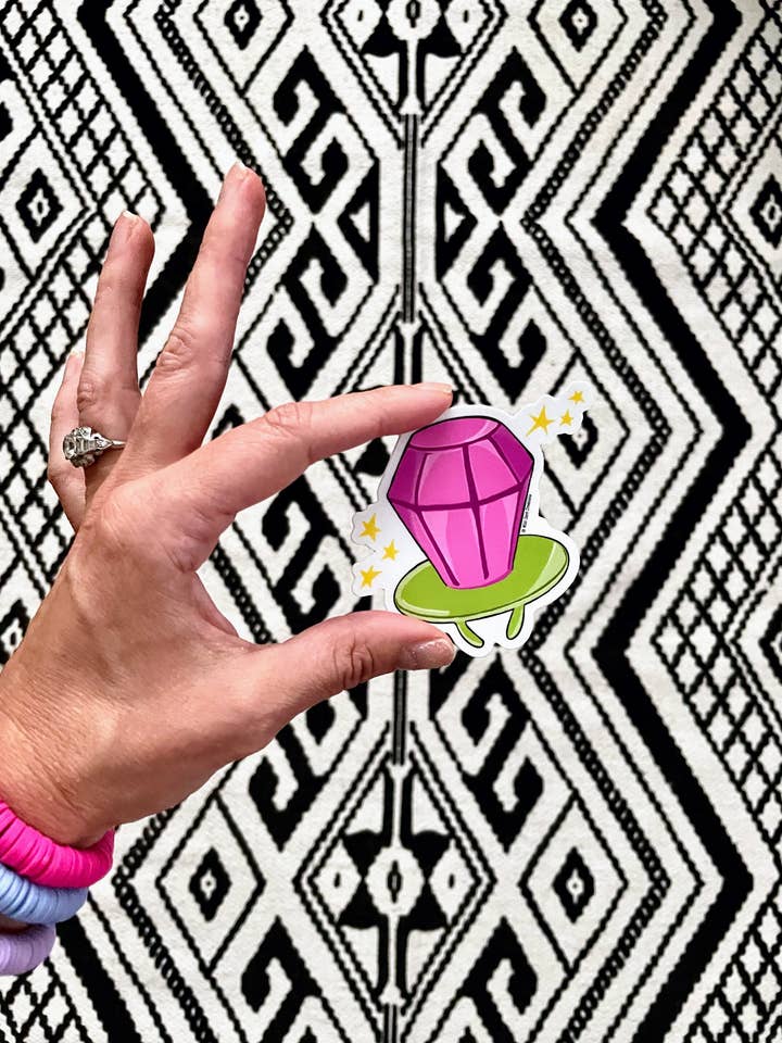 Ring Pop Sticker for wholesale by Wild Card Creations