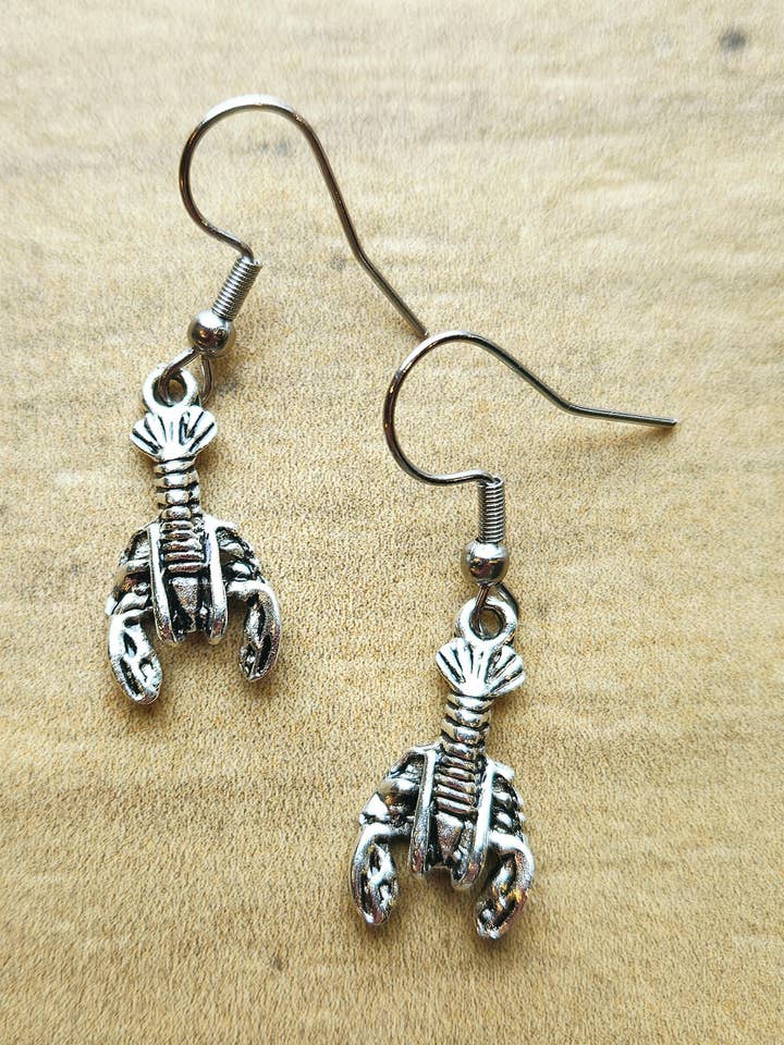 Maine Lobster Earrings for wholesale by Mabel's Way