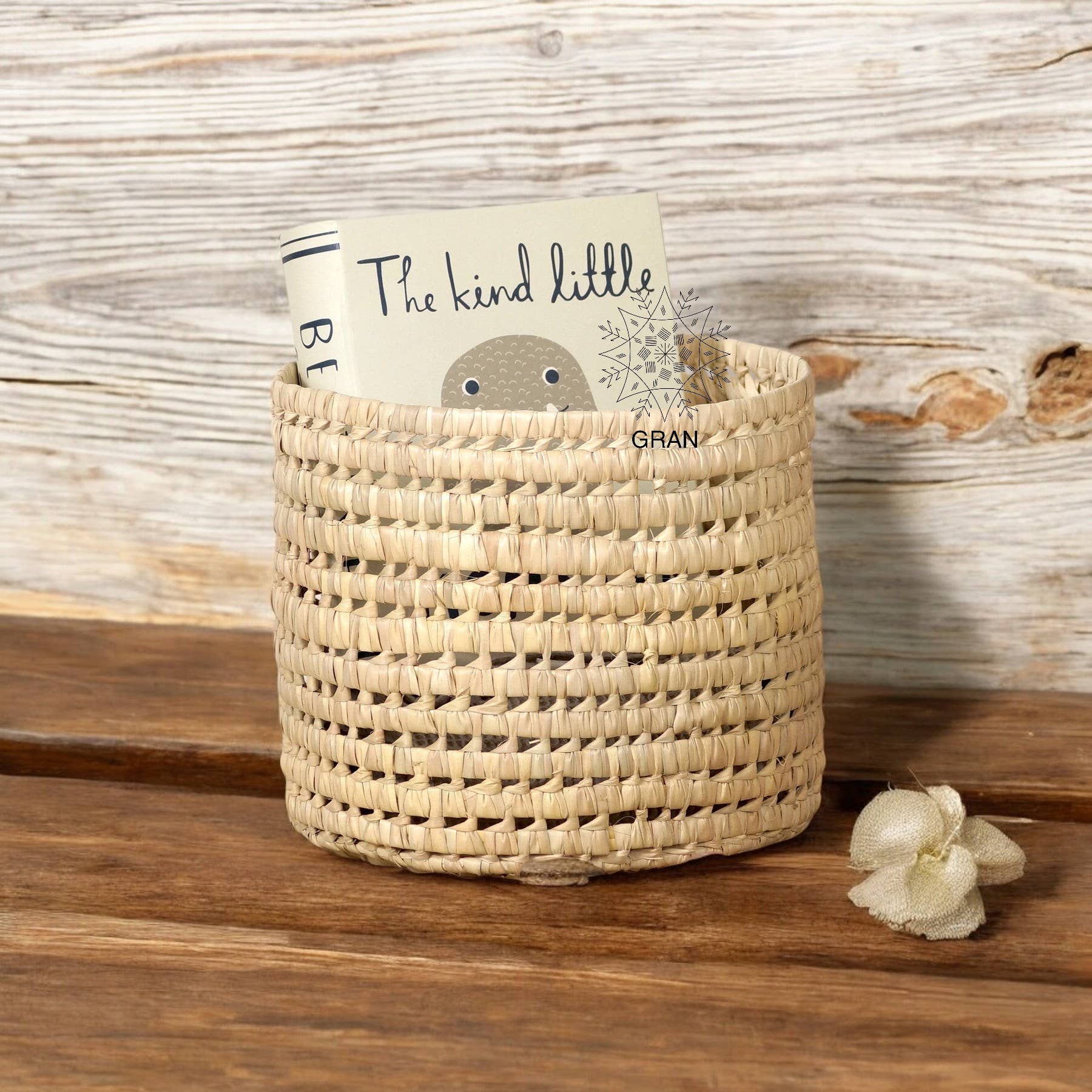 Gran Wholesale – wholesale Basket – Small-Round-Palm-Leaf-Basket-Handmade2