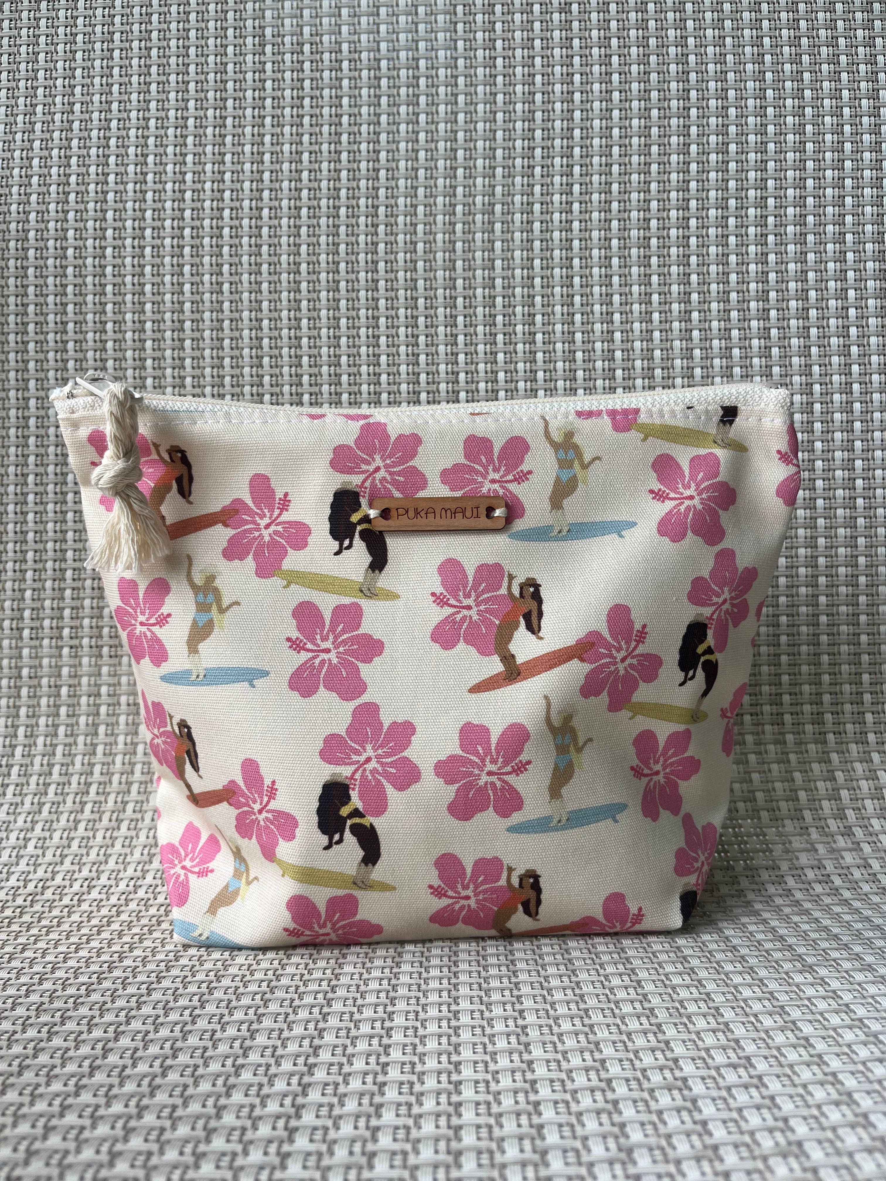 Puka Maui - Wholesale Pouch - Women's - Surfing Cowgirl Standup Pouch