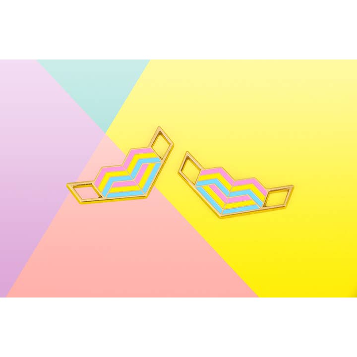 Proud Zebra – wholesale Shoe jewellery – Women’s – Pansexual Pride Flag Love Lace Locks