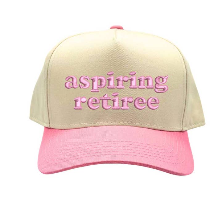 DSY Lifestyle - Wholesale Baseball Cap - Unisex - Aspiring Retiree 5 Panel Baseball Hat1
