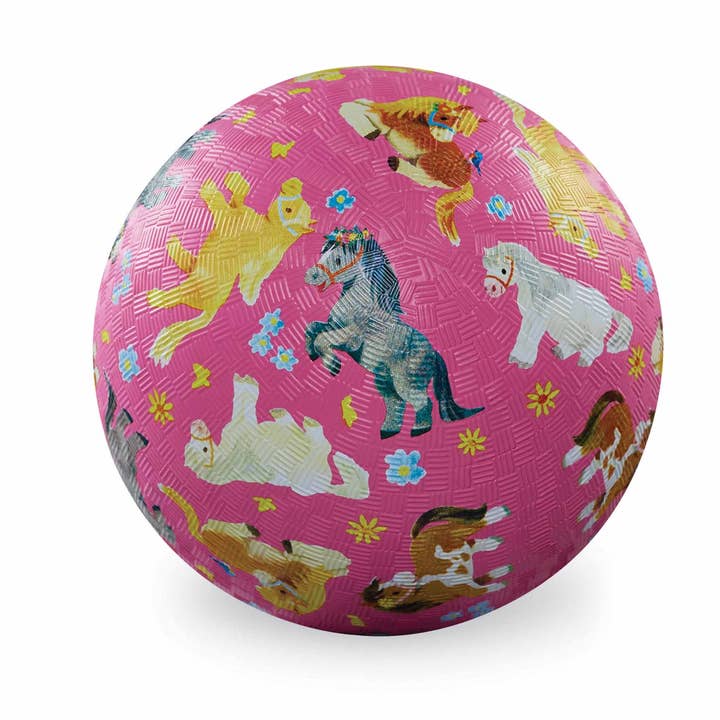 Crocodile Creek 7" Playball Pretty Ponies for wholesale by Hippychick
