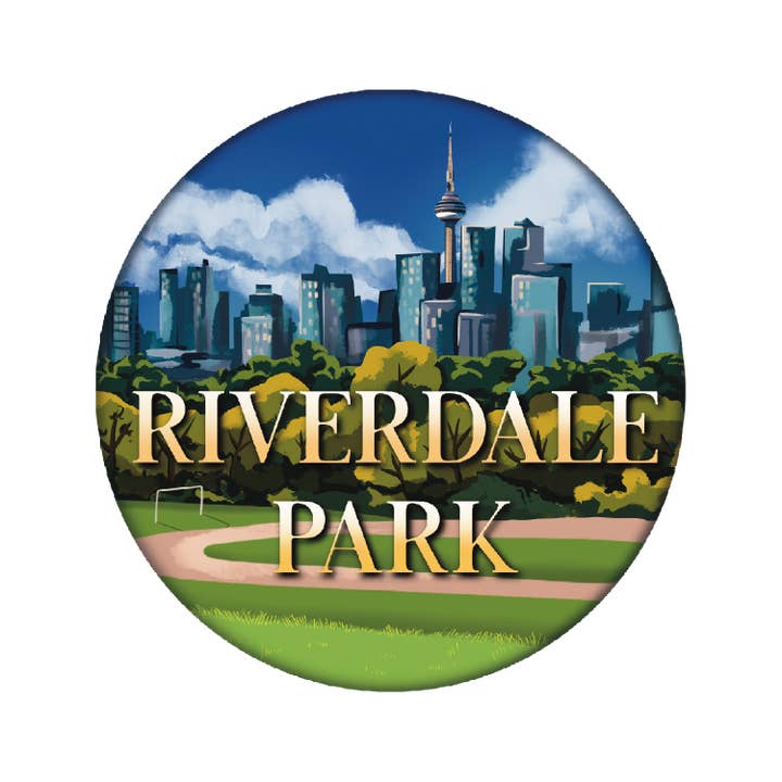 Pegatina de Riverdale Park para venta al por mayor de Forever Blue Studio
