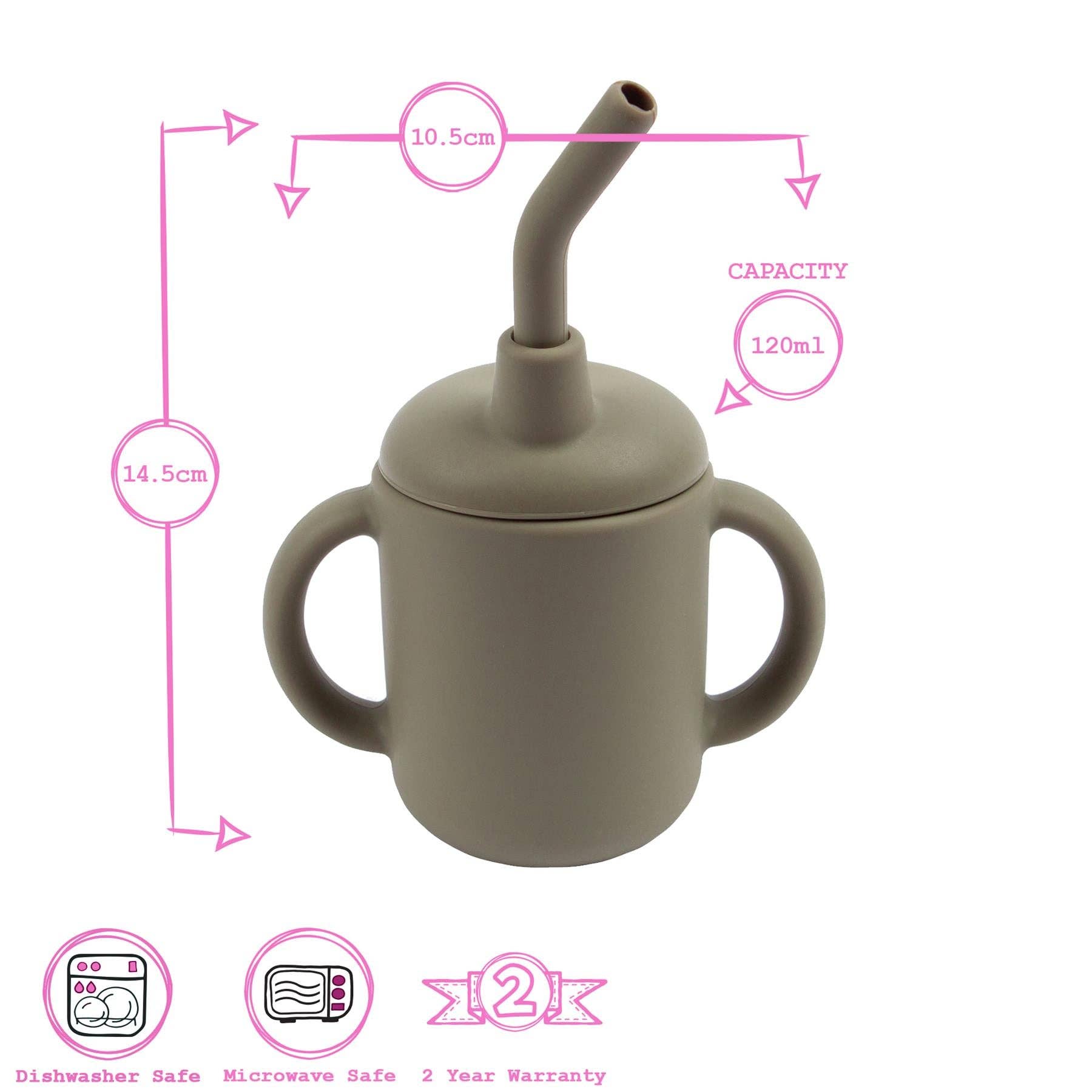 Rinkit Ltd – wholesale Dricksglas och koppar – Barn och baby – 120 ml silikonmugg med pip – från Tiny Dining8