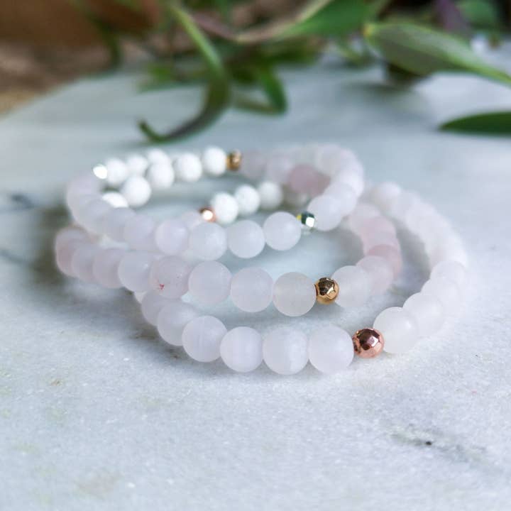 Diffusor Armband - Rosenkvarts för wholesale av Over The Moon