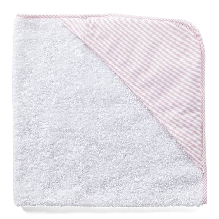 Toalha com capuz listrada rosa por atacado de Rose Textiles