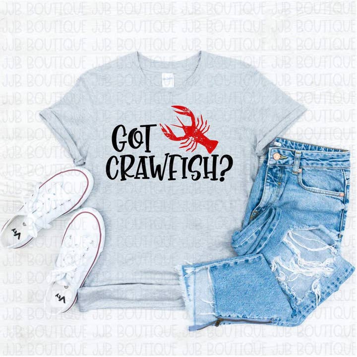 Got Crawfish T-shirt voor wholesale door Rockin’ 5A Apparel