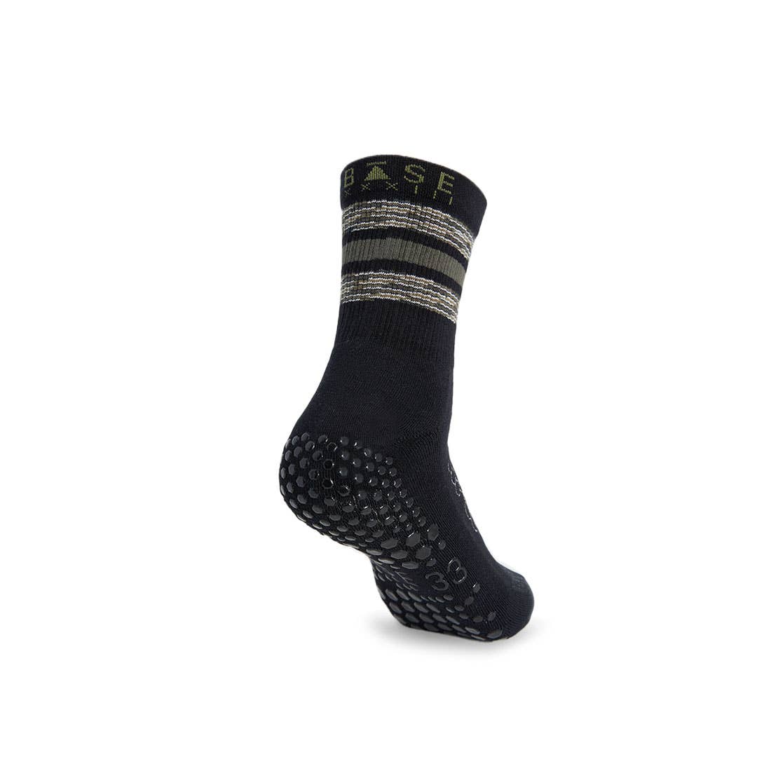 Base 33 - Wholesale Socks - Men's - Grip Crew Granite Stripe1