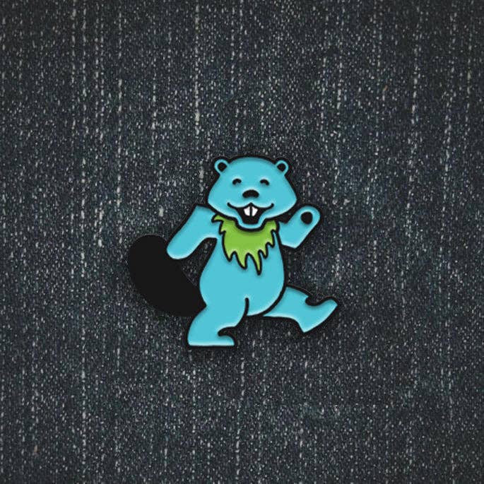 Half Hazard Press - Wholesale Lapel Pin/Button - Dancing Beaver Bundle1
