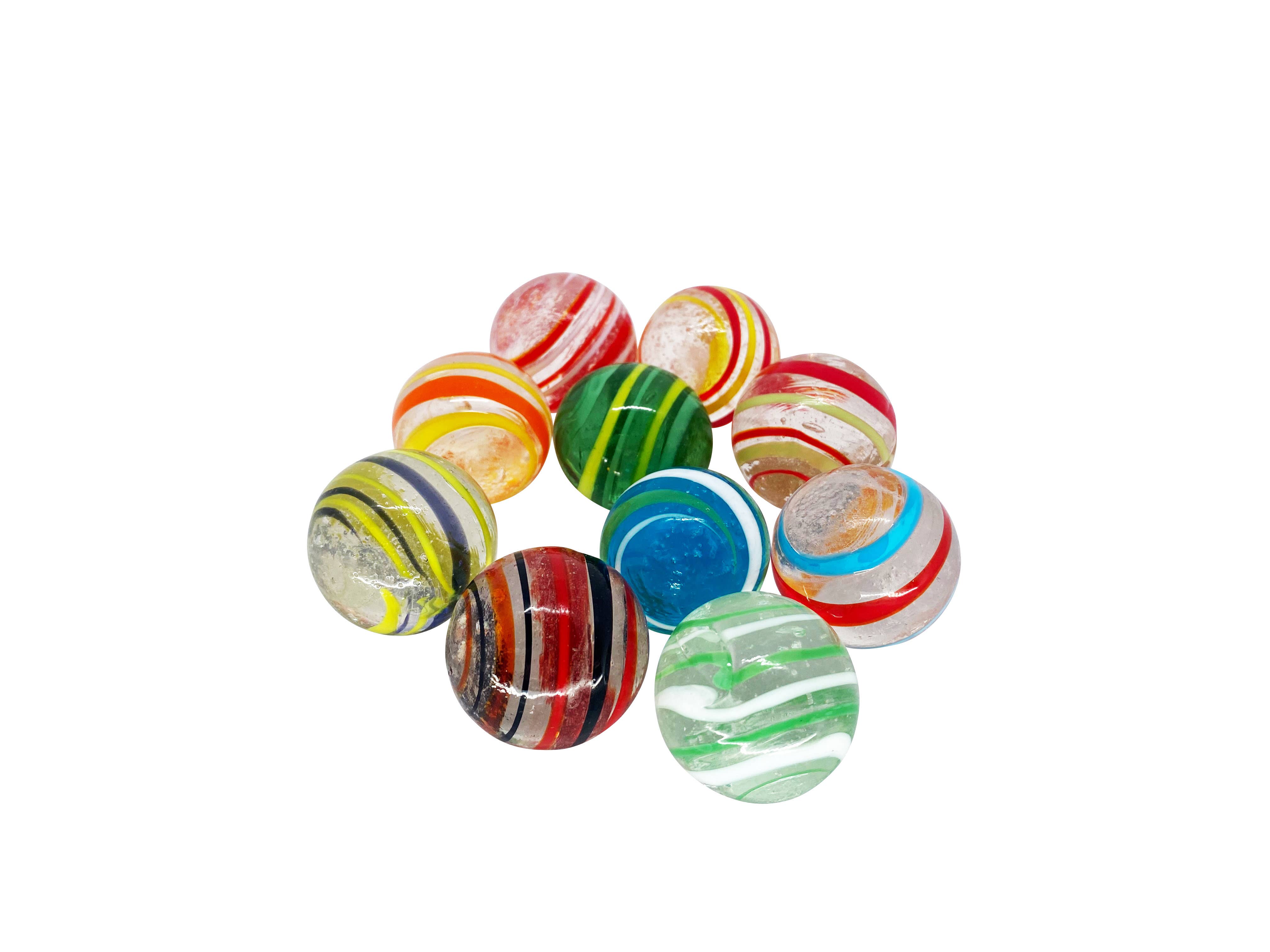 FW-Glas - Wholesale Decorative Tabletop Object - marble, colorful striped