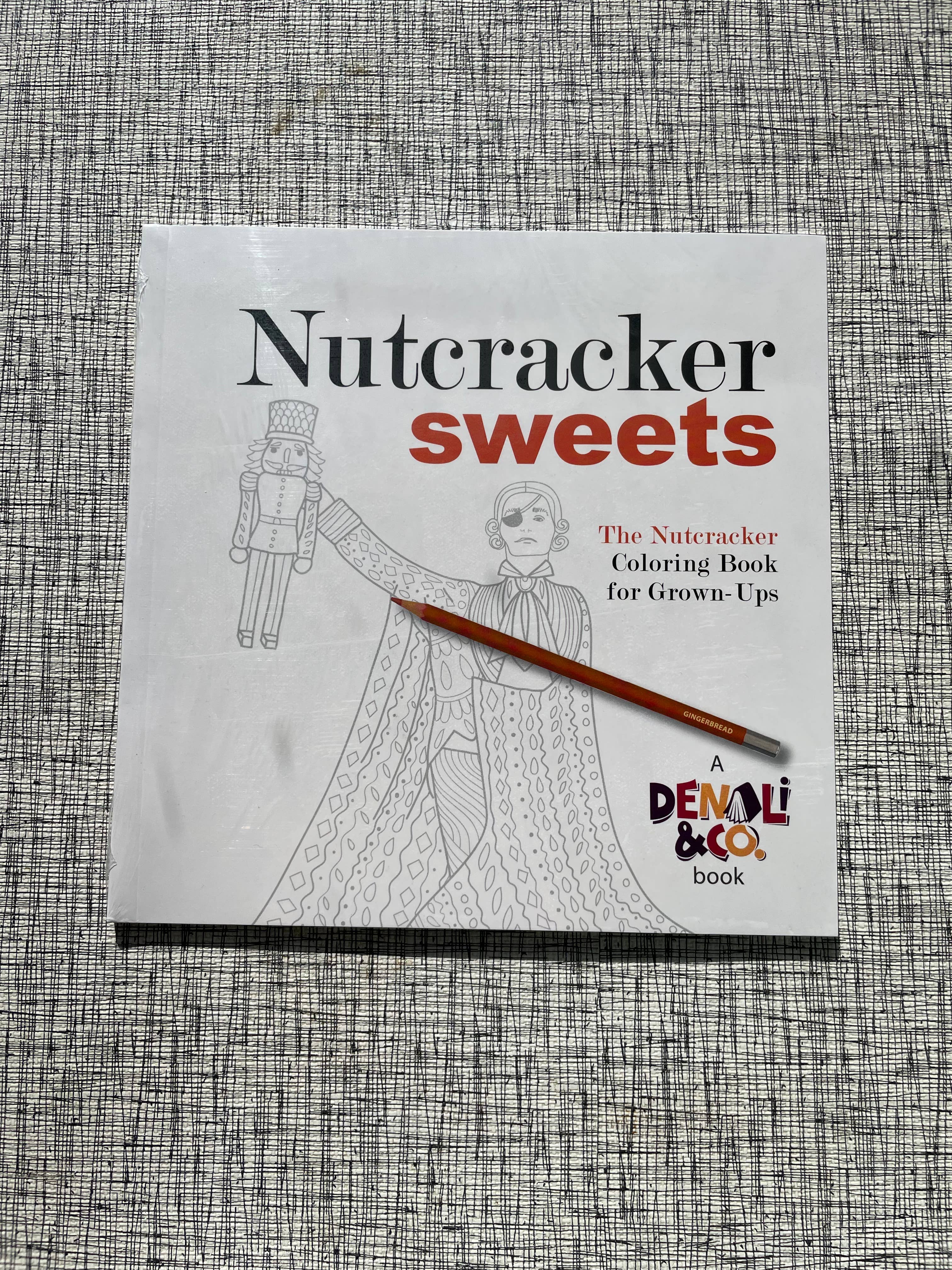 Denali & Co. – Großhandel Mal- & Aktivitätsbuch – Erwachsene – Nussknacker Sweets Malbuch, Weihnachts-Malbuch1