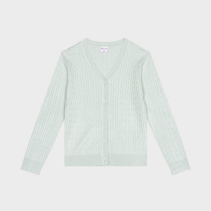 KG-XH8695-63 - Veste en tricot pour filles pour la vente par Ativo Kids