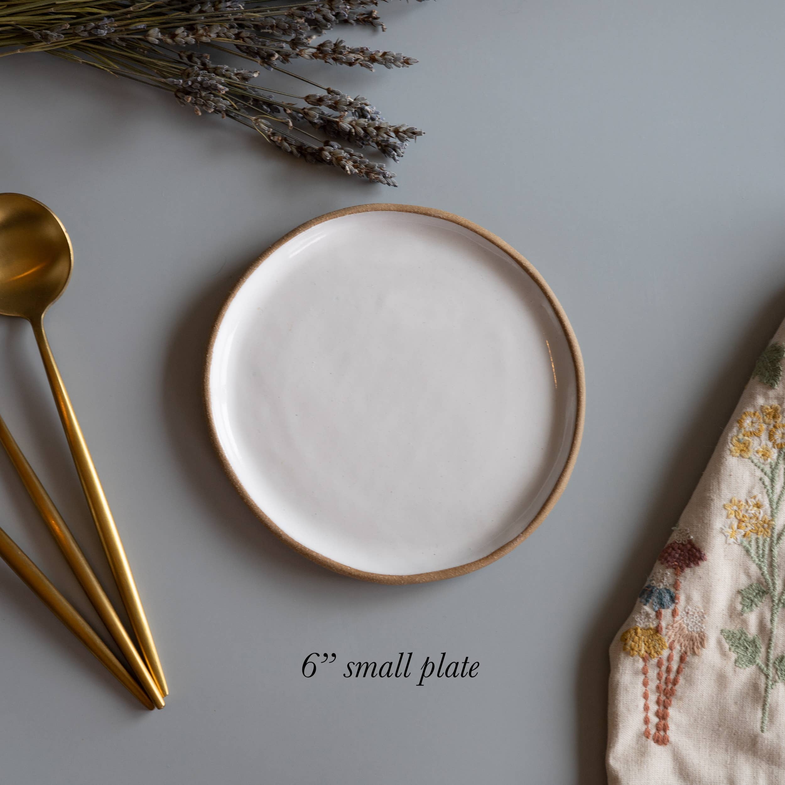 Camilla's Collection – wholesale Förrättsservering – Förrättstallrikar Små 6" Keramikservis | Handgjorda1