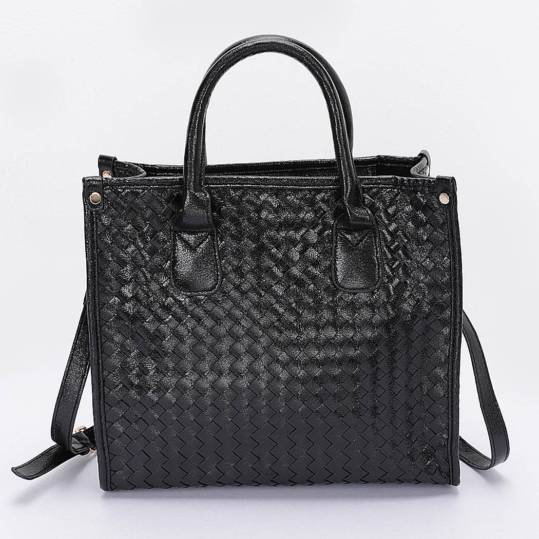 3AM BY H&D ACCESSORIES - Wholesale Draagtas - Dames - Metalen gevlochten shopper tas0