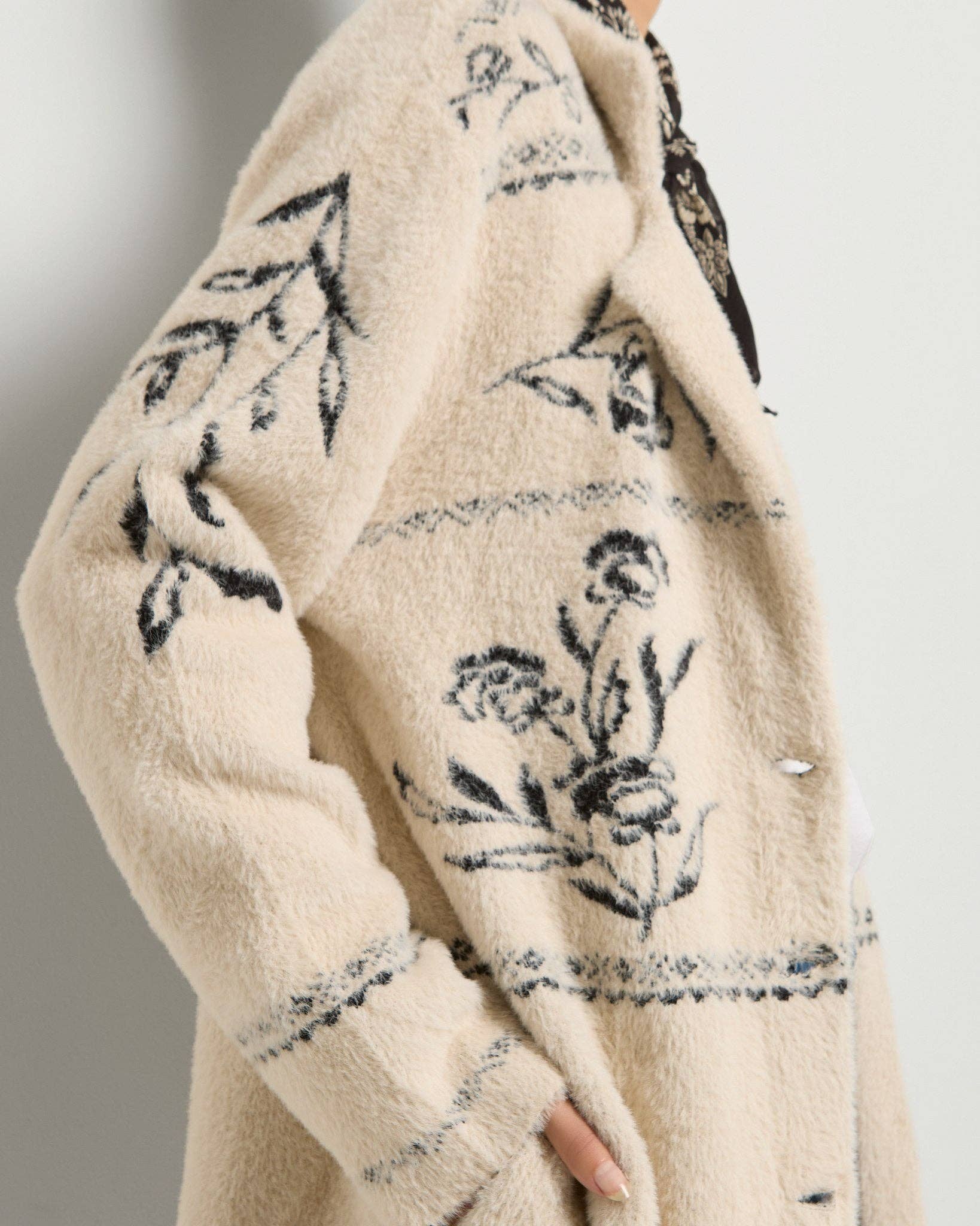 Cream Luxe Coatigan for wholesale on Faire5