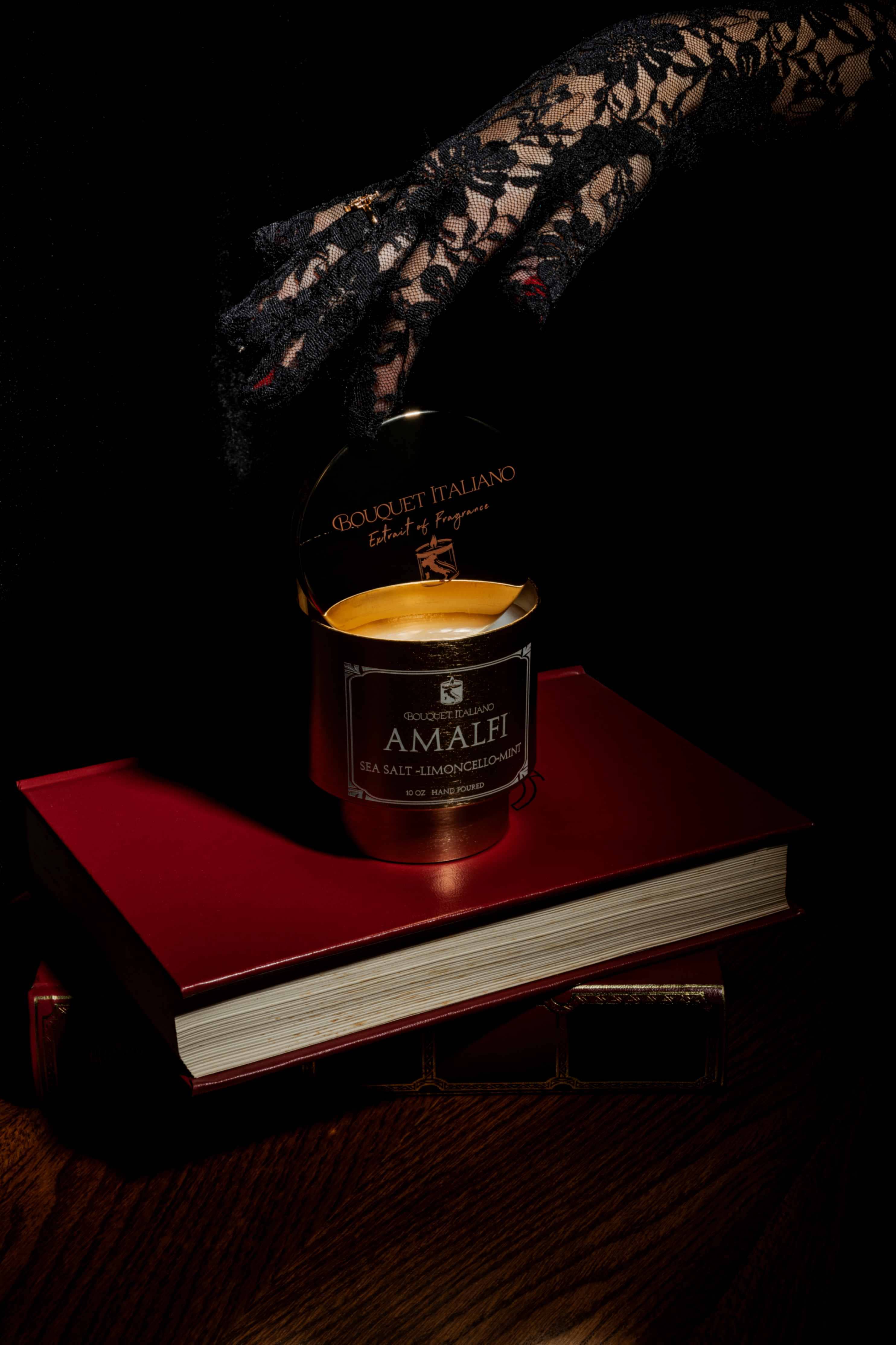 BouquetItaliano – wholesale Jar/filled candle – Amalfi Luxury Scented Candle – Italian Coastal Inspired6