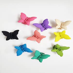 Mini Butterfly Claw Clips – The Hair Edit