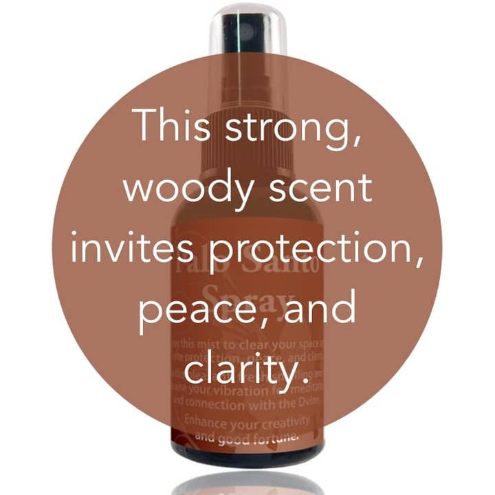 The Crystal Garden - Wholesale Smudge Spray - Palo Santo Spray | 2 oz