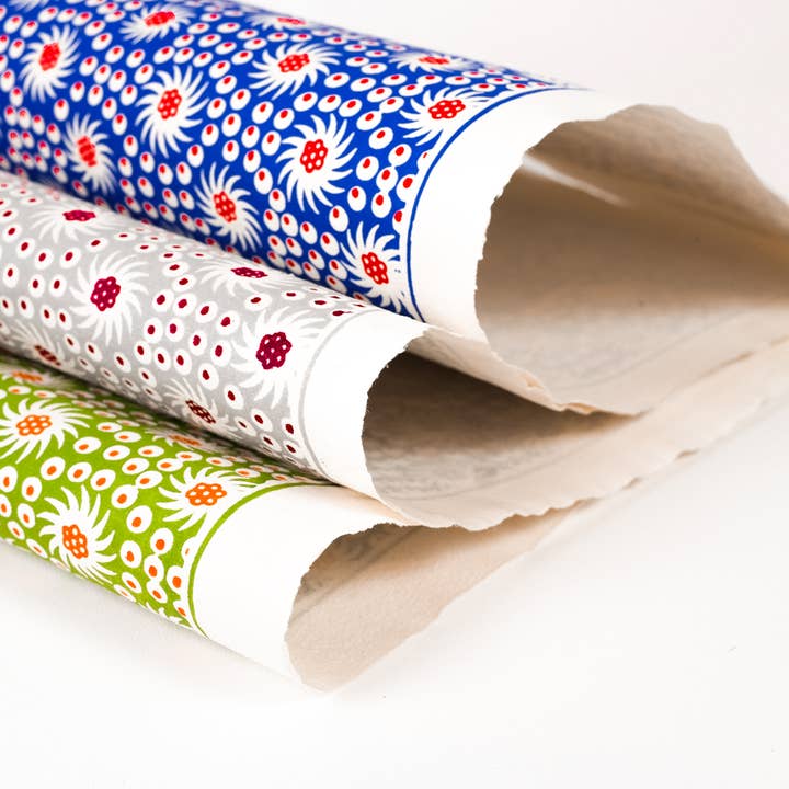 Papillon Press - Wholesale Art Print - French Pinwheel Block Print3