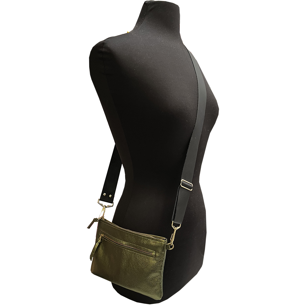 Zina Kao Exclusives – Engroshandel Crossbodytaske - Dame – Metallic Rita Crossbody og Hipbag16