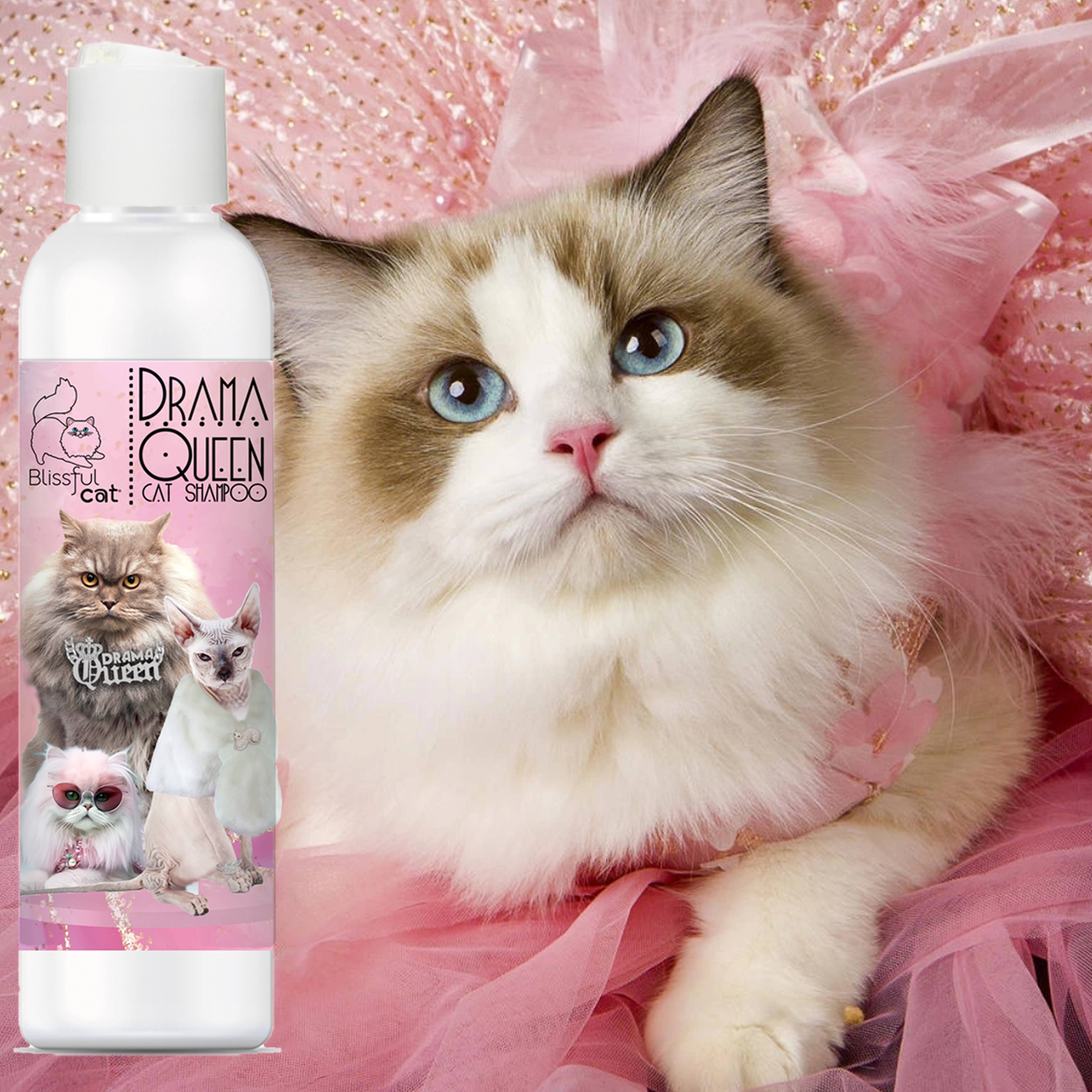 The Blissful Dog – wholesale Pet grooming tool – Cat – The Blissful Cat Drama Queen Shampoo5